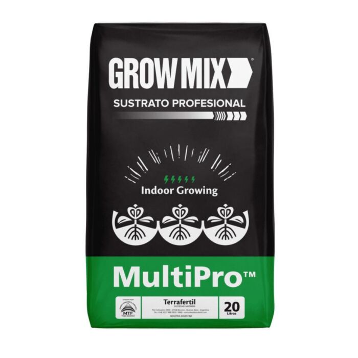 sustrato grow mix 25lt