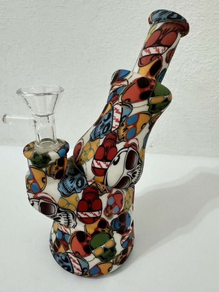 bong silicona c-diseño 18 cm - Image 2