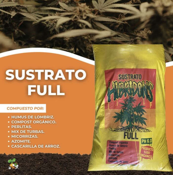 sustratro Hibridons full 80l